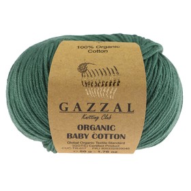 

Пряжа "Organic Baby Cotton" 100% хлопок 115м/50гр (427)