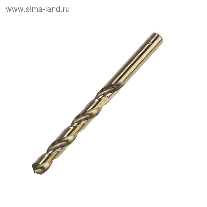 Сверло по металлу ТУНДРА, HSS-Co (5% кобальта), цилиндрический хвостовик, 12 мм