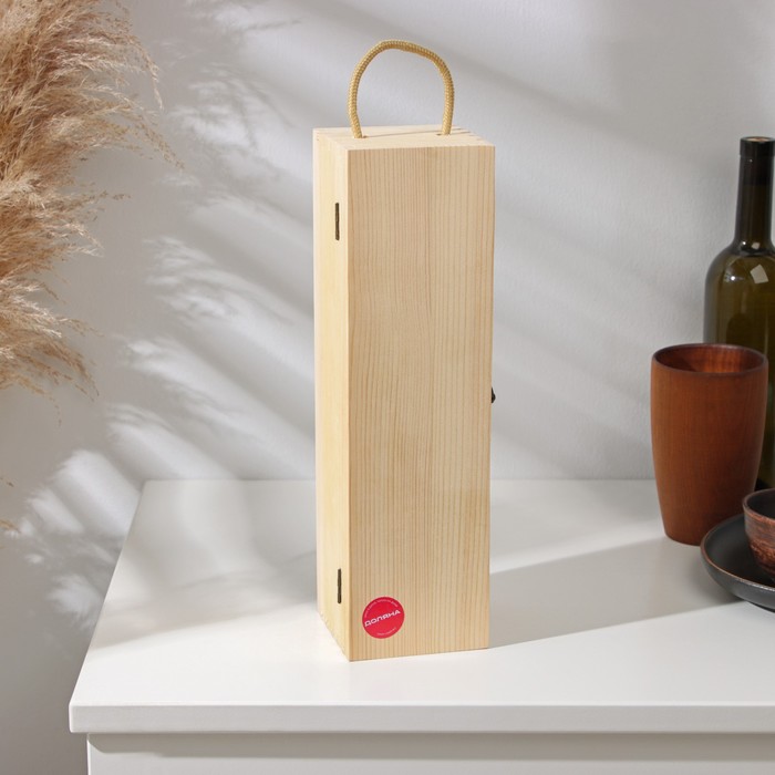 Ящик для вина «Мальбек», 32×11×10 см