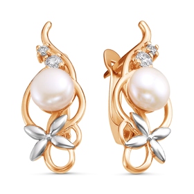 

Серьги "Вдохновение, позолота