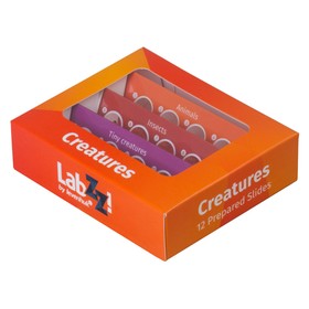 

Набор микропрепаратов Levenhuk LabZZ C12, существа