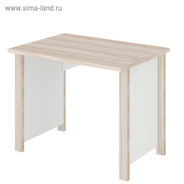 Стол СТД-90, 900 × 640 × 750 мм, цвет карамель / белый стол стд 90 900 × 640 × 750 мм цвет шамони белый