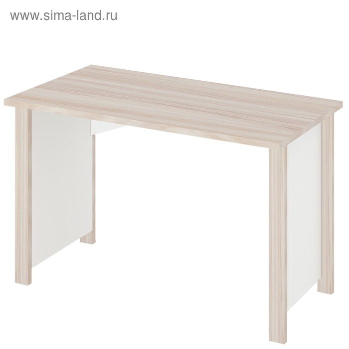 Стол СТД-115, 1150 × 640 × 750 мм, цвет карамель / белый стол стд 115 1150 × 640 × 750 мм цвет шамони белый