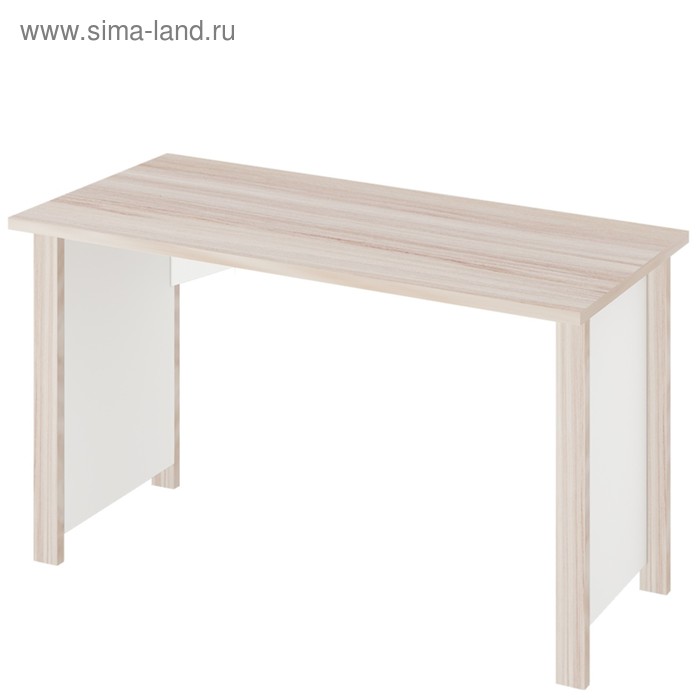 Стол СТД-130, 1300 × 640 × 750 мм, цвет карамель / белый стол стд 90 900 × 640 × 750 мм цвет шамони белый
