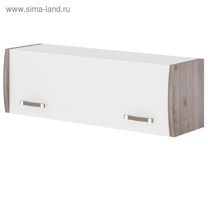 

Полка навесная с фасадом ПФД, 1000 × 290 × 320 мм, цвет нельсон / белый