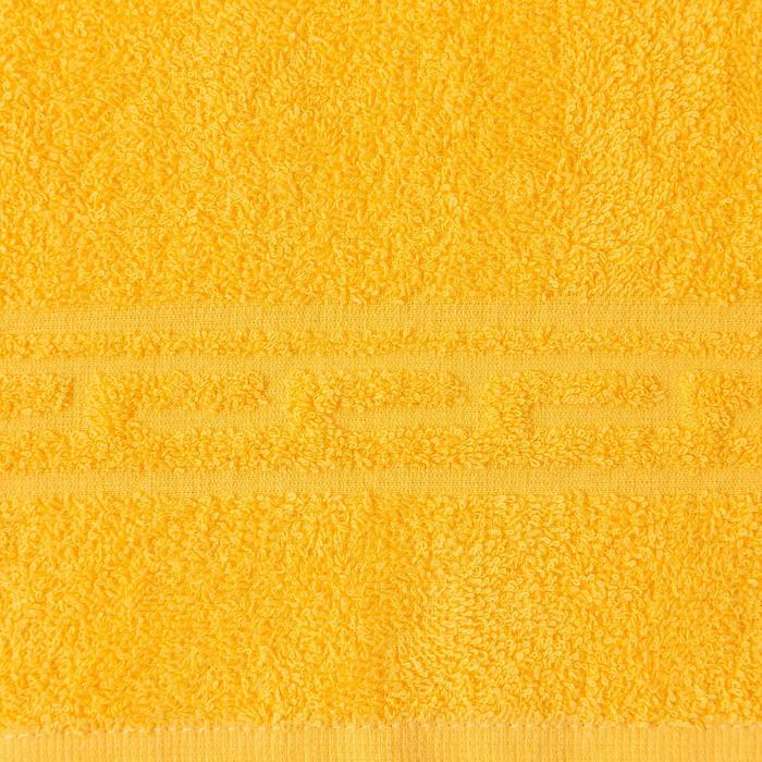 Полотенце Ocean 50х90 см, жёлтый, хлопок 100%, 360 г/м2