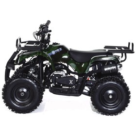 

Квадроцикл детский бензиновый MOTAX ATV Х-16 Big Wheel с механическим старт,зеленый камуфляж