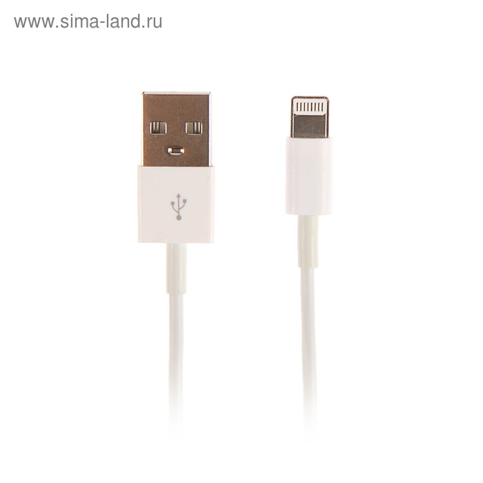Кабель Activ, USB - Lightning, 1.5 А, 1 м, белый