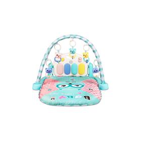 

Развивающий коврик для детей Amarobaby «Сова», размер 80 x 65 x 45 см, цвет мятный