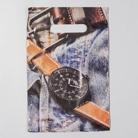 

Пакет "Омега", полиэтиленовый с вырубной ручкой, 20х30 см, 35 мкм