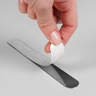 Сменный файл для пилки, 15 см, абразивность 180, цвет серый