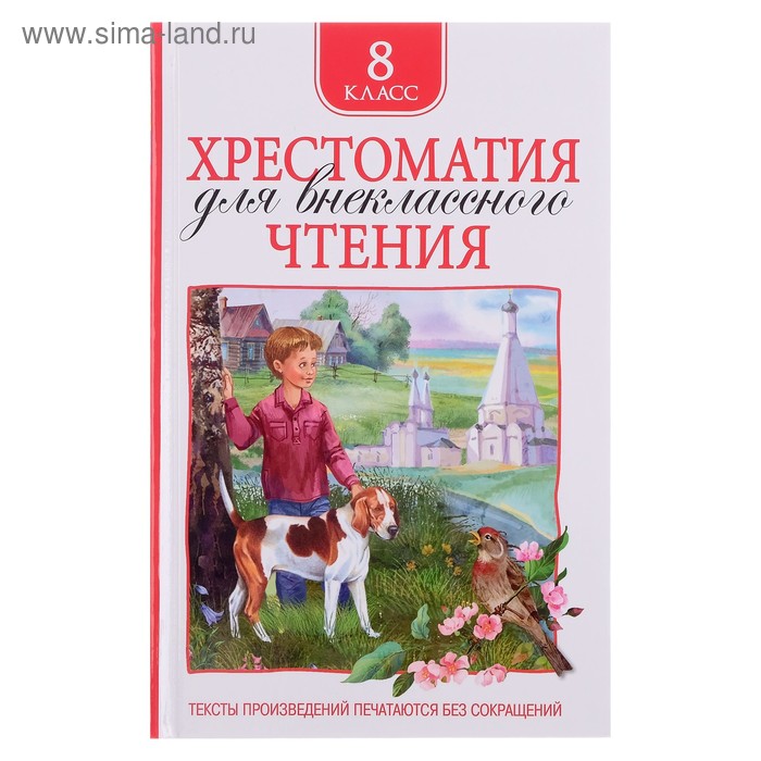 Хрестоматия для внеклассного чтения 8 класс 282₽