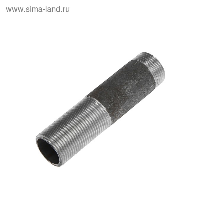 

Сгон стальной 1", DN 25, PN 16, L=130 мм, Lрезьбы=50/11 мм