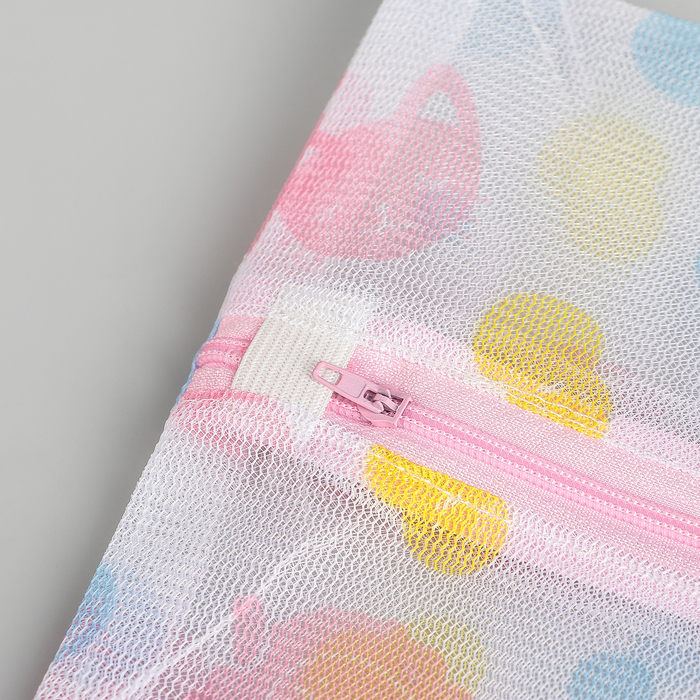 Мешок для стирки, мелкая сетка, цветной