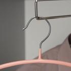Вешалка-плечики для одежды Доляна «Мята», размер 44-46, антискользящее покрытие, цвет МИКС - Фото 2