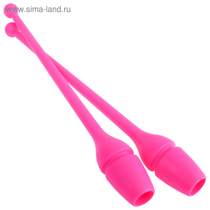 Булавы для художественной гимнастики цвет фуксия 293₽