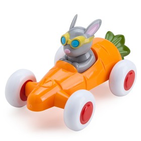 Игрушка «Машинка-морковка», с зайчиком, 14см Ош