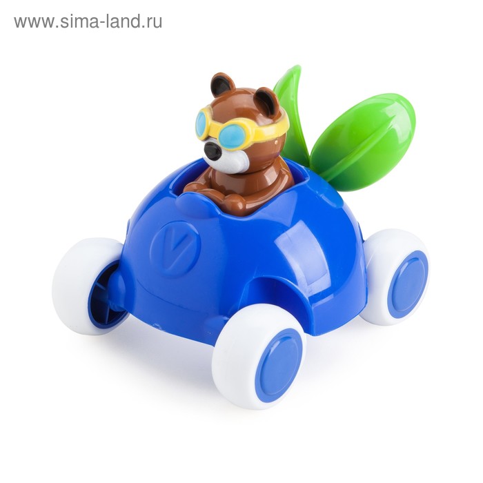 Игрушка «Машинка-черничка», с мишкой, 14 см машины viking toys машинка черничка с мишкой