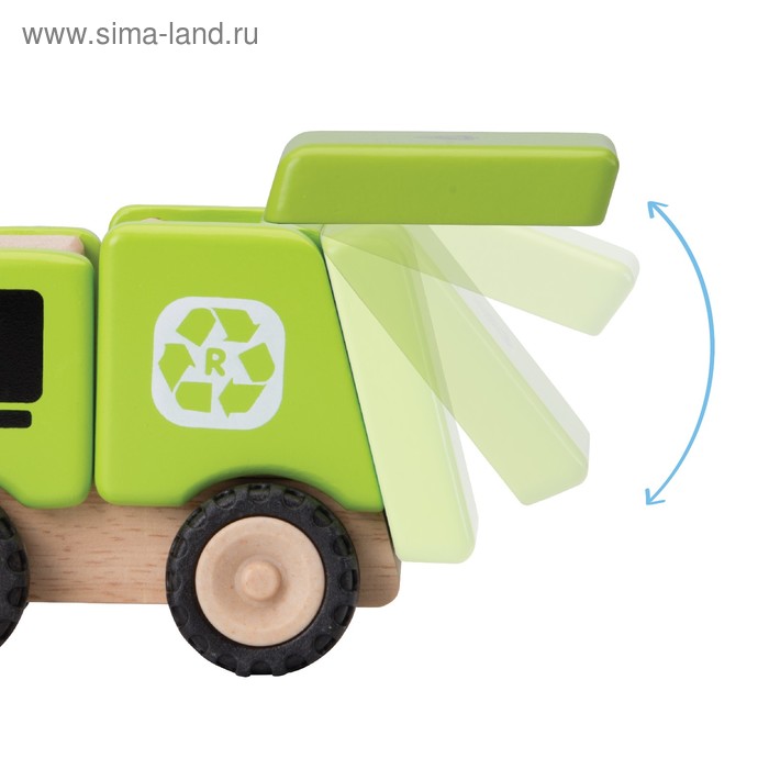 фото Деревянная игрушка miniworld «грузовичок» wonderworld