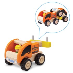

Деревянная игрушка Miniworld «Эвакуатор»