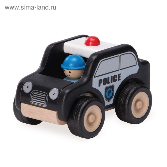 Деревянная игрушка Miniworld «Полицейский патруль» деревянная игрушка miniworld скорая помощь