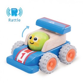 

Деревянная игрушка Miniworld «Гоночная машина с улыбкой»