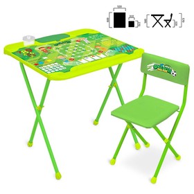 Комплект детской мебели «Футбол», стол, стул мягкий, цвета МИКС Ош
