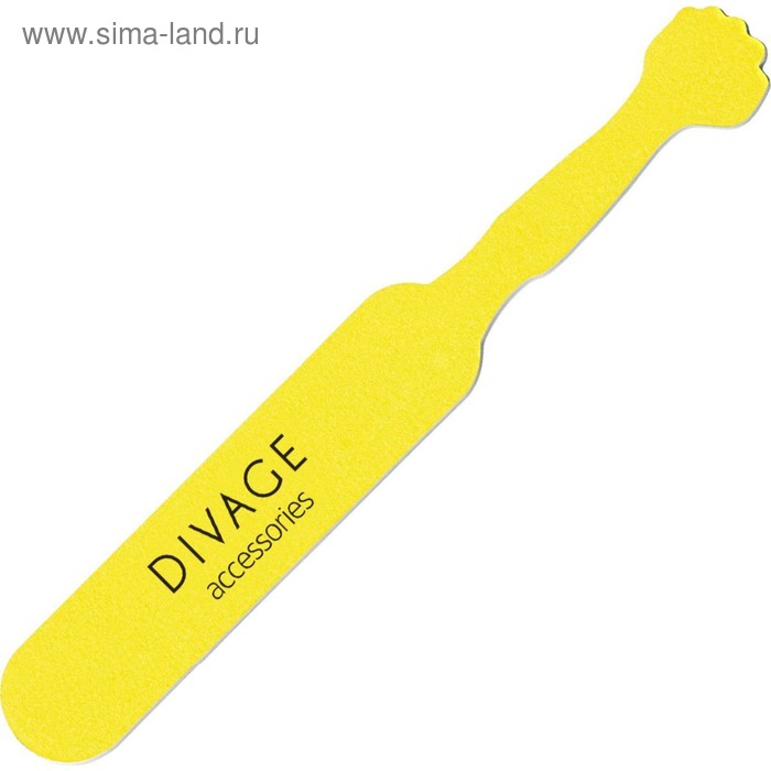 Пилка для ногтей Divage Dolly Collection, цвет жёлтый
