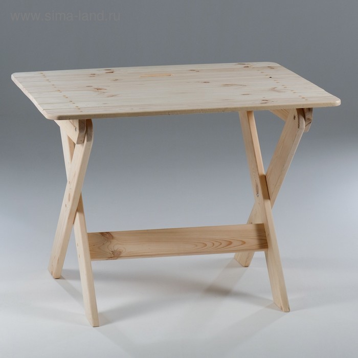 Стол складной, хвоя, 100 см стол складной adige белый 44х44х50 см