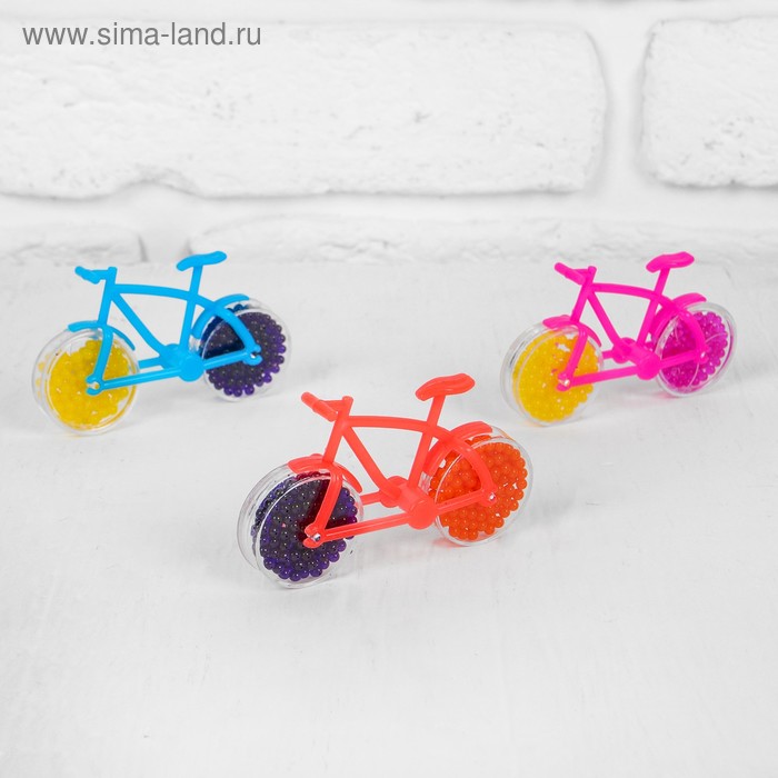 фото Растущие шарики "в велосипеде" 2×4,5×7,5 см
