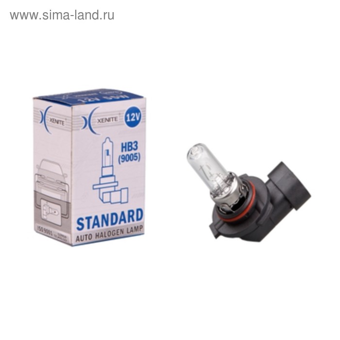 фото Лампа автомобильная xenite standart hb3 9005 (p20d)