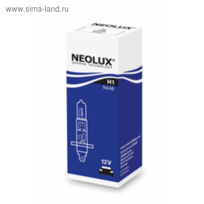 фото Лампа автомобильная neolux n448 h1 55w 1шт