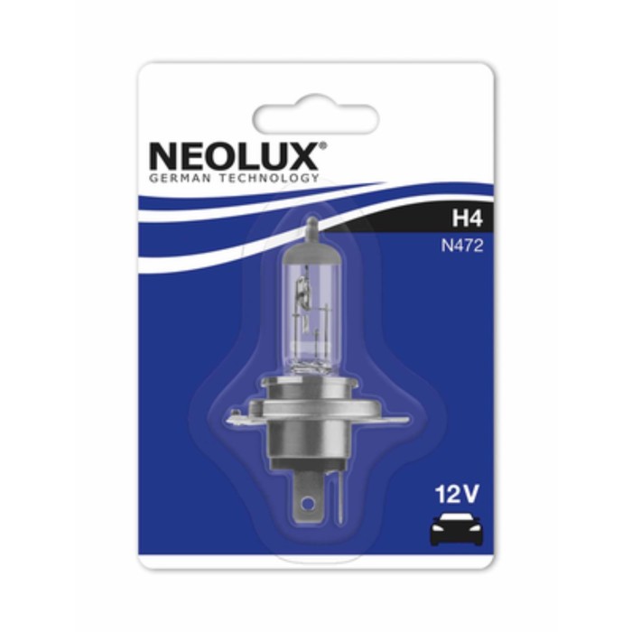 Лампа автомобильная NEOLUX N472-01B H4 60/55W 1 шт