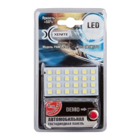 

Лампа светодиодная Xenite PANEL2407 (Яркость+50%) DEMO 35*65мм