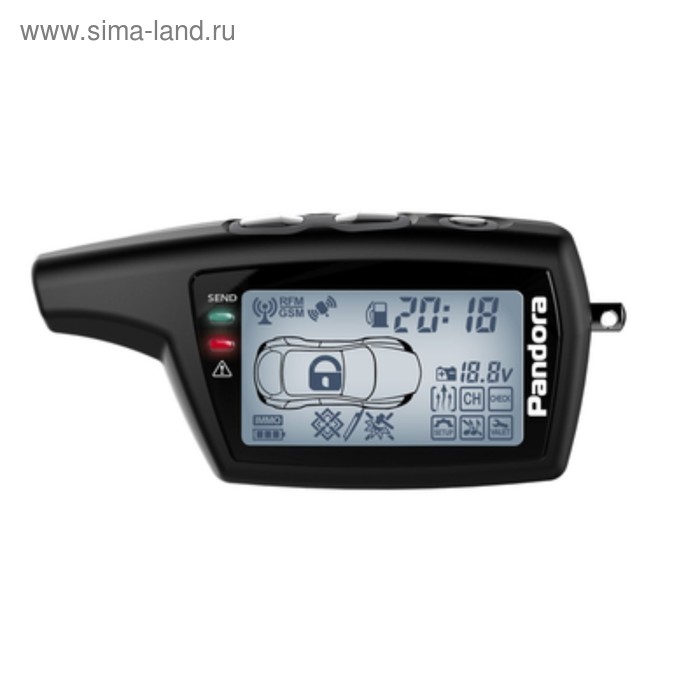 

Брелок ж/к D079 для Pandora DX-50S