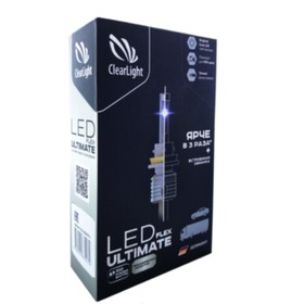 

Лампа светодиодная Clearlight Flex Ultimate H1 5500 Lm 6000 K, 2 шт