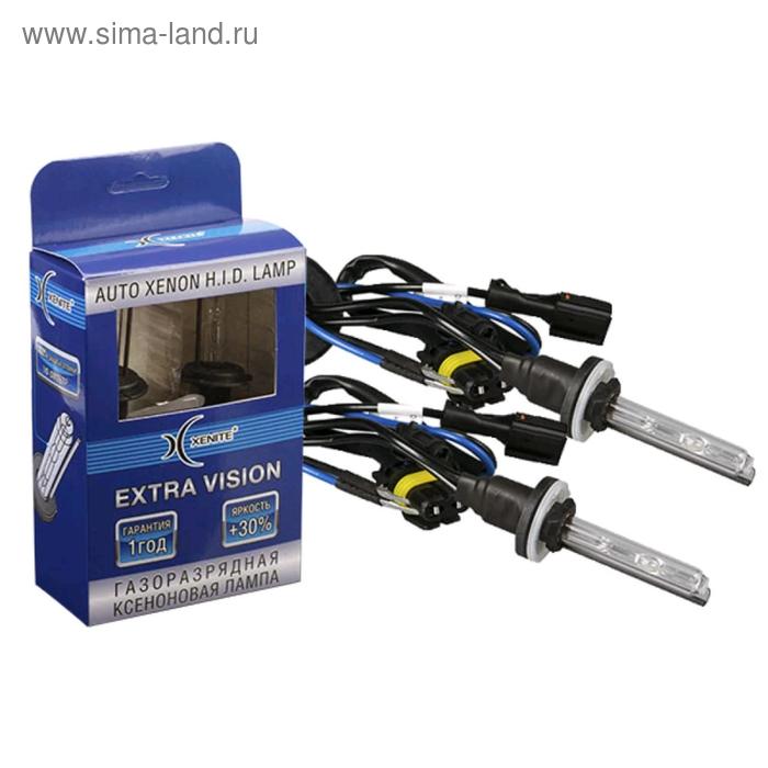 цена Лампа ксеноновая Xenite H4 (4300K) EXTRA VISION +30%, 2 шт