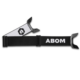 

Ремень Abom ONE, черный, белый