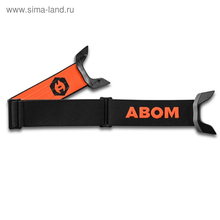 Ремень Abom ONE, черный, красный, оранжевый