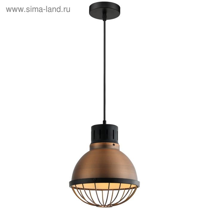 

Светильник Re Loft, 40Вт E27, цвет чёрный, медь