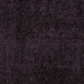 

Полотенце махровое однотонное Антей 50х90 см, черный, 100% хлопок, 430 гр/м2