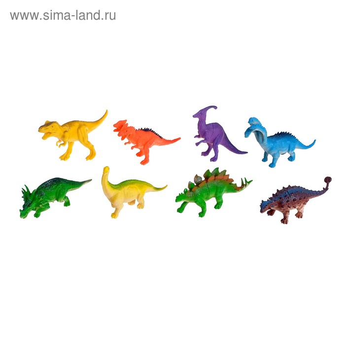 Набор динозавров «Диносы», 8 фигурок