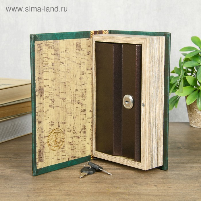 

Сейф шкатулка книга "Секреты моего богатства" 21х13х5 см