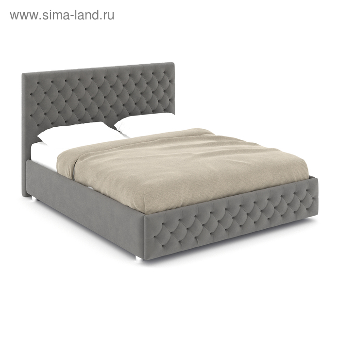 

Кровать «Купол тысячелетия» с ПМ, 1400×2000 мм, ортопед. основание, цвет Star Velvet 16