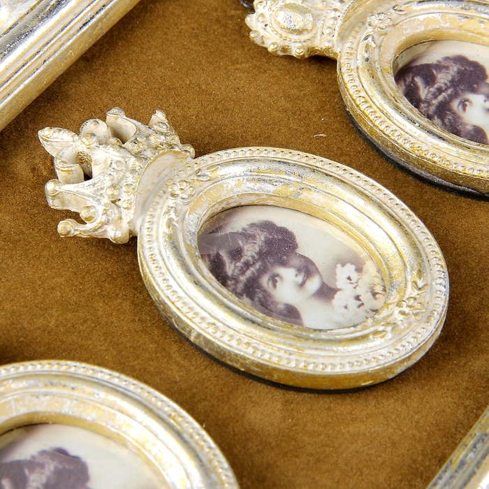 Фоторамка "Корона империи" на 3 фото 4,5х3 см