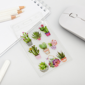 

Чехол для бейджа «Кактус»