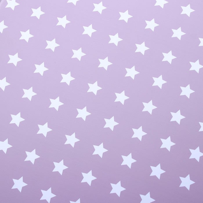 Манеж Polini kids Classic Звезды, цвет макиато-белый 4503336