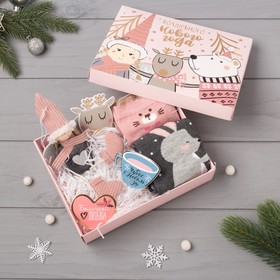 Подарочный набор KAFTAN "Волшебного нового года" носки р, 36-39 (23-25 см), ёлочная игрушка   431046