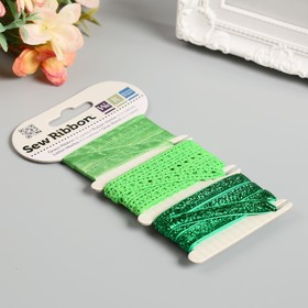 

Набор лент WRMK "Sew Ribbon" - Цвет «Grass» 1,83 м