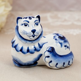 

Набор для специй "Кошки новые", гжель, 19х15х9 см
